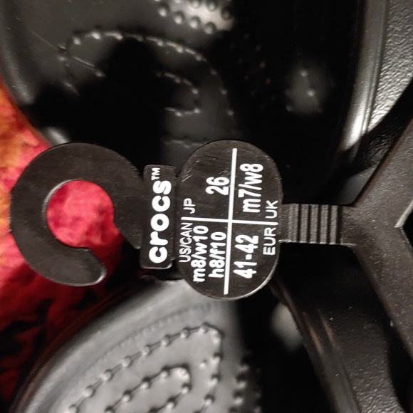 Black CLASSIC CROCS SLIDE     NWT - Picture 3 of 6